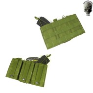 Tasca Fast Tripla Ak Olive Drab Open Top Tmc (tmc-0607-od)