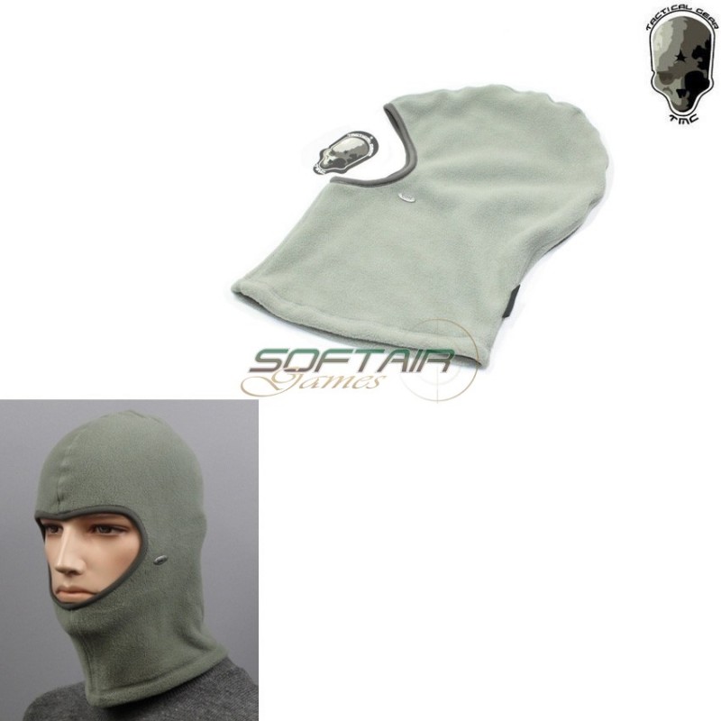 Balaclava 1 Hole Ranger Green Multipurpose Fleece Tmc (tmc-0775-rg)
