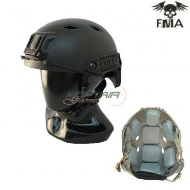 Elmetto Base Jump Simple Version Black Fma (fma-tb957-bj1-bk)