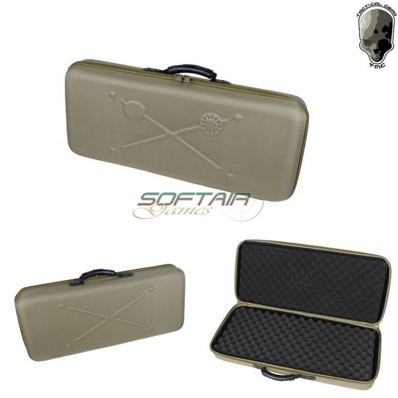 Eva Carrying Case Semi Rigid 66x27x10 For Rifles Dark Earth Tmc (tmc-1947-de)