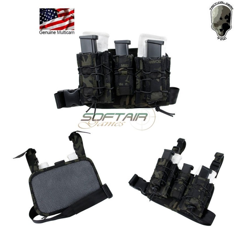 Hight Hang Leg Rig Costa Style Multicam® Black Genuine Usa Tmc (tmc-2013-mcbk)