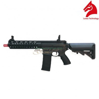 Electric Rifle Aeg M4 Sporty 10.5" Black Lonex (l4-sporty-01b)