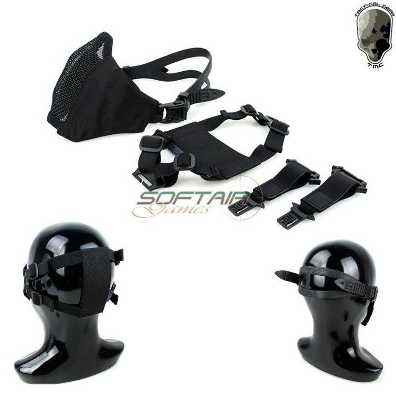 Pdw Ver.2.0 Maschera Mezzo Viso A Rete Black Tmc (tmc-2589-bk)