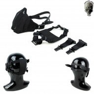 Pdw Ver.2.0 Maschera Mezzo Viso A Rete Black Tmc (tmc-2589-bk)