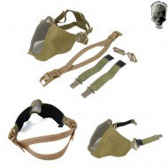 Pdw Ver.2.0 Maschera Mezzo Viso A Rete Khaki Tmc (tmc-2589-kk)