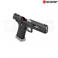 Pistola A Gas Hi-capa Split Black Carrello & Black Frame Gbb Armorer Works (aw-110499)
