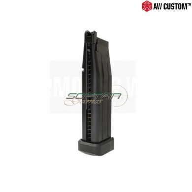 Co2 Magazine Black 30bb Metal For Series Hx Hi-capa Armorer Works (aw-110509)