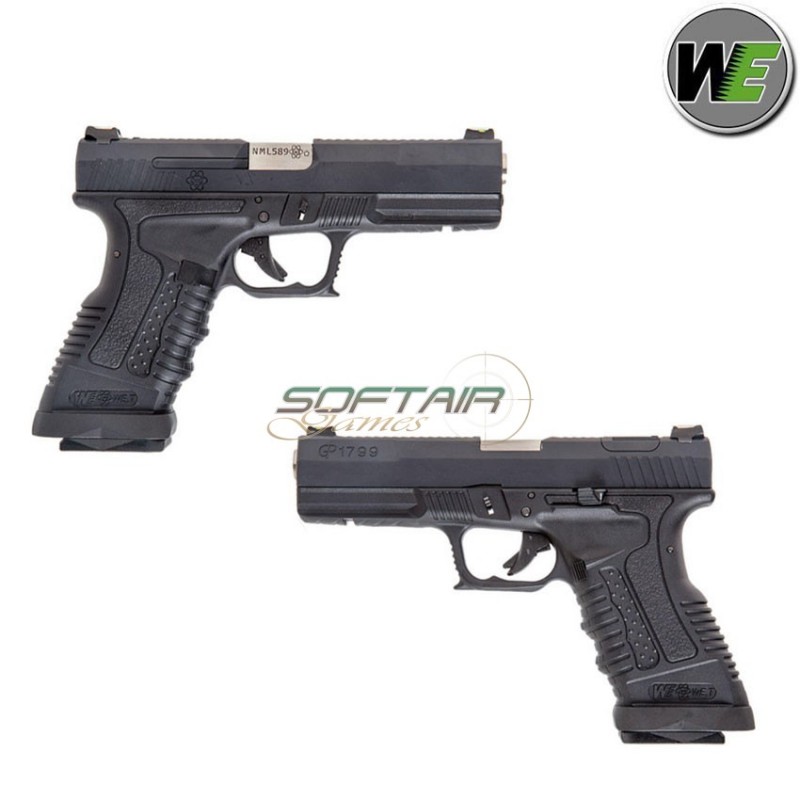 Pistola A Gas Gp1799 T5 Bk/sv/bk We (we-gp1799-5)