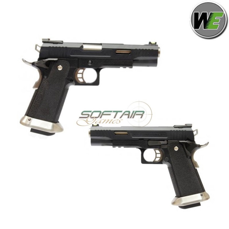 Gas Gbb Pistol Hi-capa 5.1 Force T.rex Black Slide We (we-wh1wet-bk)