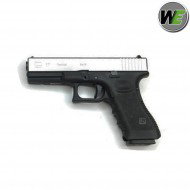 Pistola A Gas G17 Gen.3 Silver Slide We (we-110317)