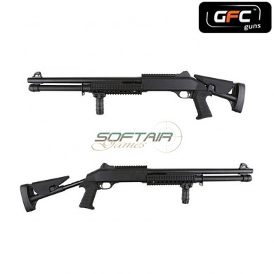 Fucile A Pompa 3 Canne Tactical Type 3 Black Gfc Guns (gfg-009186)