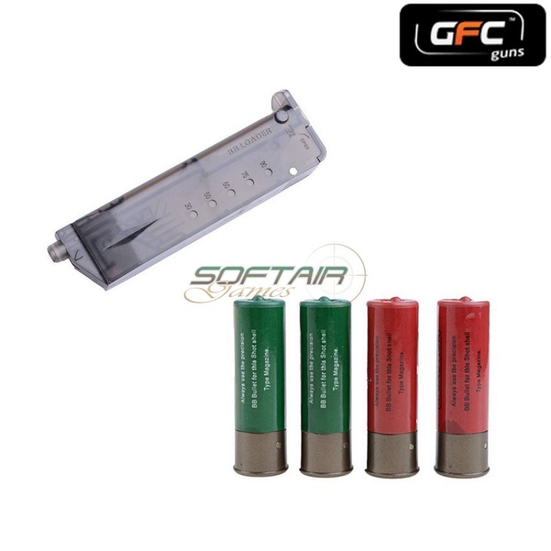 Fucile A Pompa 3 Canne Tactical Type 3 Black Gfc Guns (gfg-009186)
