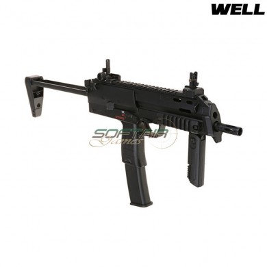 Mitraglietta Elettrica Mp7a1 Black Smg Full Metal Version Well (009214)