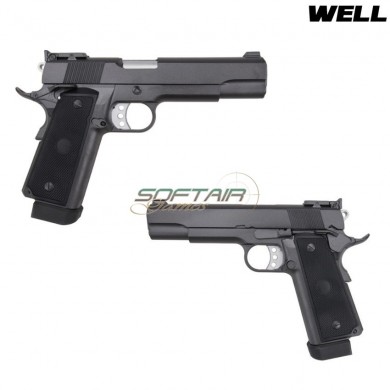 Pistola A Co2 G1911b Black Well (g1911b)