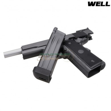 Pistola A Co2 G1911b Black Well (g1911b)