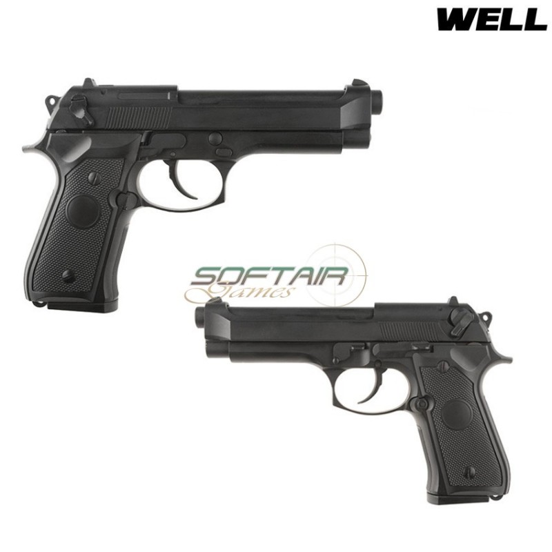 Pistola A Co2 G195 Black Well (g195)