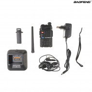 Manual Dual Band Radio Bf-f8 + Vhf/uhf Baofeng (bao-31-015148)