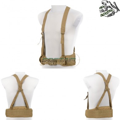 Belt & Shoulder Straps X-type Coyote Frog Industries® (fi-011451)