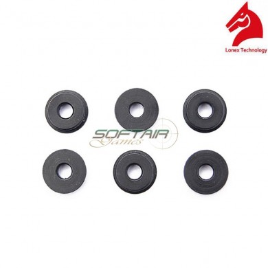Set 6 Boccole Da 8mm In Metallo Rinforzato Lonex (gb-01-90)