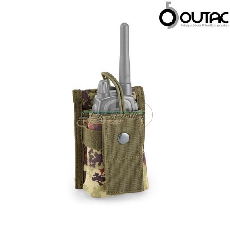 Tasca Porta Radio Vegetato Outac (ot-rp02-vi)