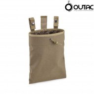 Tasca Porta Caricatori Esausti Coyote Tan Outac (ot-dmp911-ct)