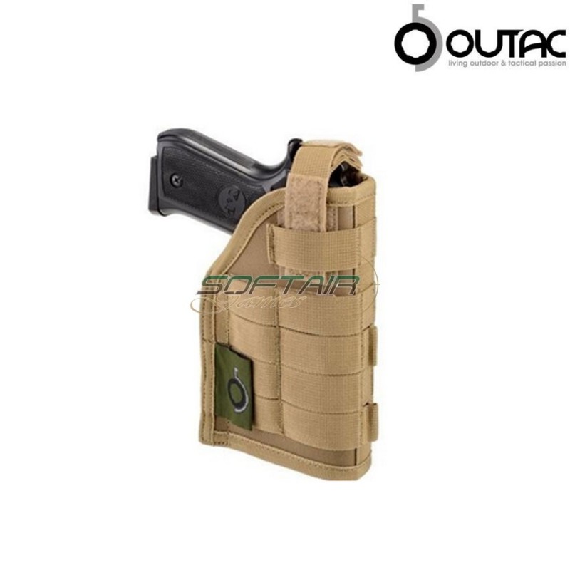 Fondina Universale Ambidestra Sistema Molle Coyote Tan Outac (ot-gs09-ct)
