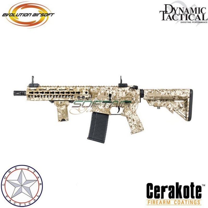 Electric Rifle Mk5 Smr 10.5" Digital Desert Dynamic Tactical (dy-aeg31-dd)