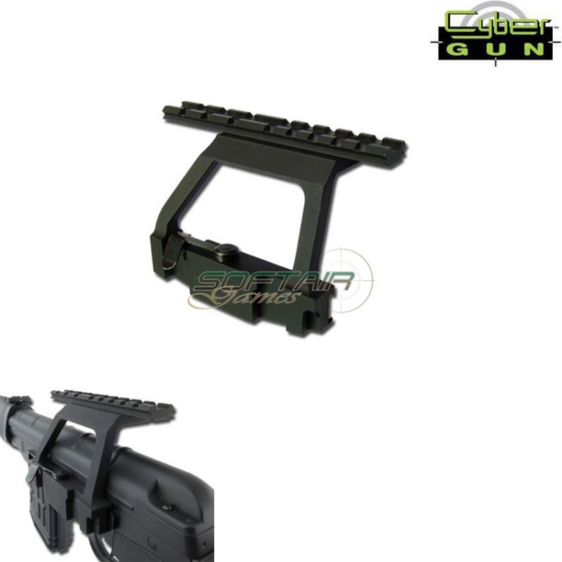 Slitta Mount 20mm Per Akm & Ak74 Cybergun (123001)