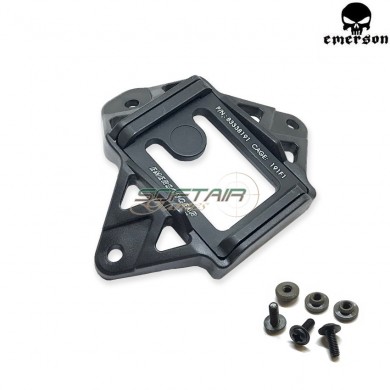 Wilcox Shroud Style 4 Holes Black For Helmets Emerson (em8972)