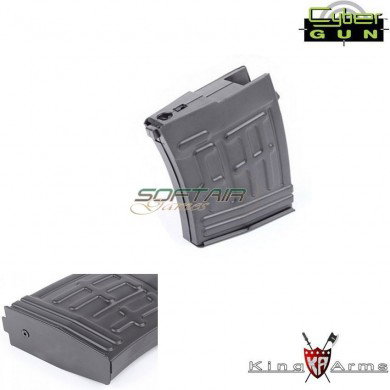 Caricatore Monofilare 50bb Black Per Svd Dragunov Cybergun (125016)