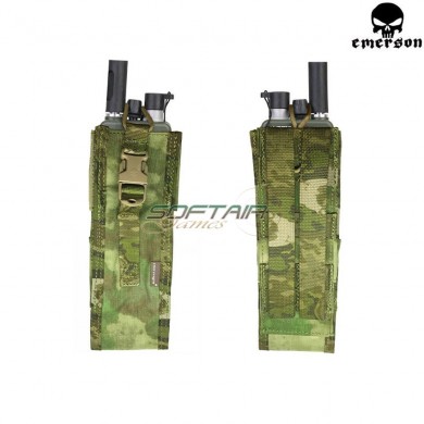 Tactical Open Radio Pouch Atacs Fg For Prc148/152 Type Emerson (em8350c)