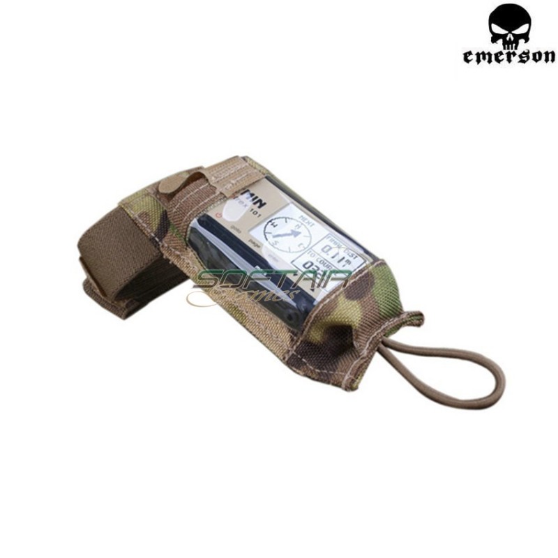 Tasca Porta Gps Navy Seal Style Multicam Emerson (em7872a)