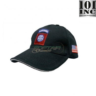 Cappello Baseball 82nd Airborne Black 101 Inc (inc-215151-224-bk)