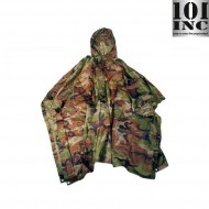 Poncho Military Ripstop Woodland 101 Inc (inc-325242-wd)