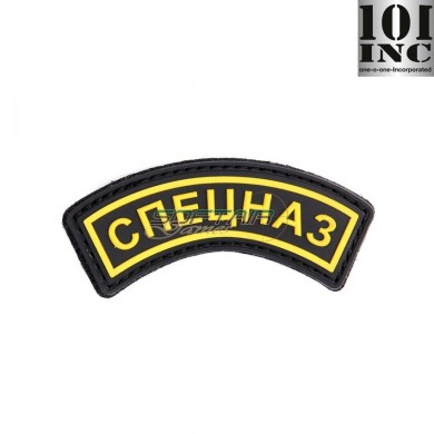 Patch 3d Pvc Spetsnaz Yellow 101 Inc (inc-9063)