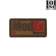 Patch 3d Pvc Medex Express Brown 101 Inc (inc-444150-3711)