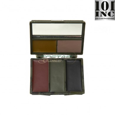 Trucco Per Viso Camo 5 Colori Con Specchio 101 Inc (inc-463101)