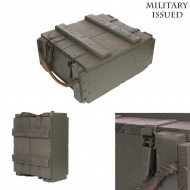 Wooden Army Box Green 44x35x20cm Military Issued (mi-ce-gr)