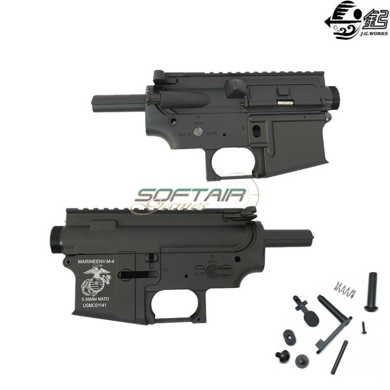 Guscio In Metallo Marine Usmc Per M4/m16 Jing Gong (jg-m-28)