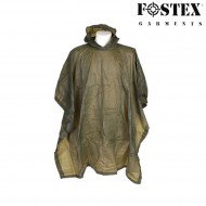 Poncho Impermeabile In Pvc Green Fostex (fx-325235-gr)