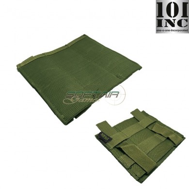 Triple Elastic Pistol Magazines Pouch Green 101 Inc (inc-359946-gr)