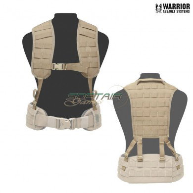 Spallacci Molle Con Pannello Coyote Tan Warrior Assault Systems (w-eo-mharn-ct)