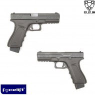 Co2 Pistol Facelift Action Combat Black Aps (aps-facelift-bk)