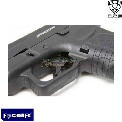 Pistola A Co2 Facelift Action Combat Black Aps (aps-facelift-bk)