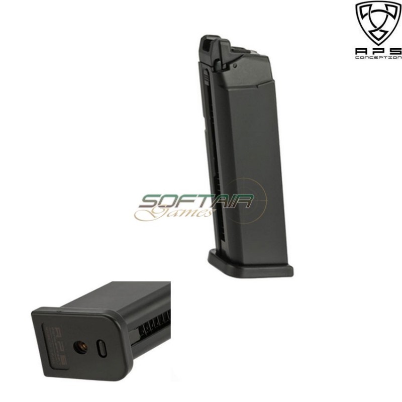 Gas Magazine Top Turbo For Glock & Acp Aps (aps-mag-acp-23)