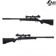 Spring Rifle Full Set Vsr Bar10 G-spec Black Jing Gong (jg-004395)