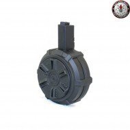 Hi-cap Drum Magazine 1500bb Black For Arp9 G&g (gg-08164-bk)