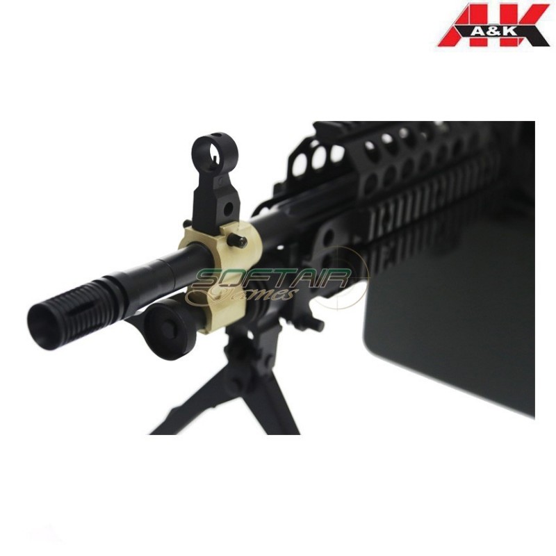 Electric Machine Gun New Gen. Mk46 Mod 0 Black A&k (aek-028618)