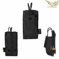Tasca Porta Radio Short Black Flyye Industries (fy-ph-c009-bk)