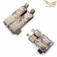 Double 9mm Pistol Magazine Pouch Ver. Hp Aor1 Flyye Industries (fy-ph-p008-r1)